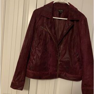 ELCC faux snakeskin jacket/blazer